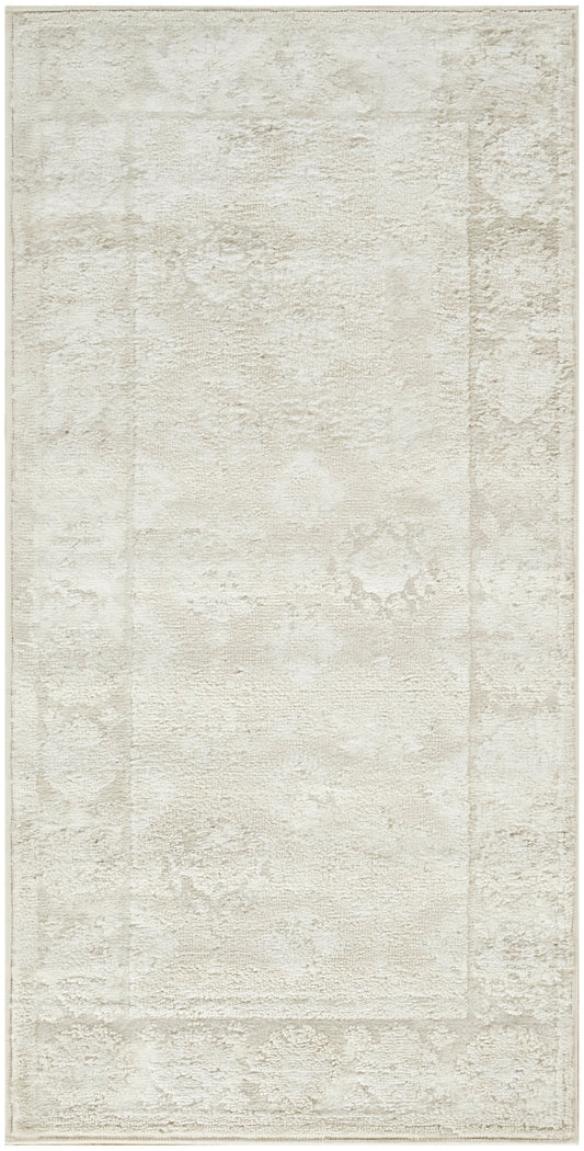 Nourison Dekor 2' x 4' Ivory Beige Vintage Indoor Rug
