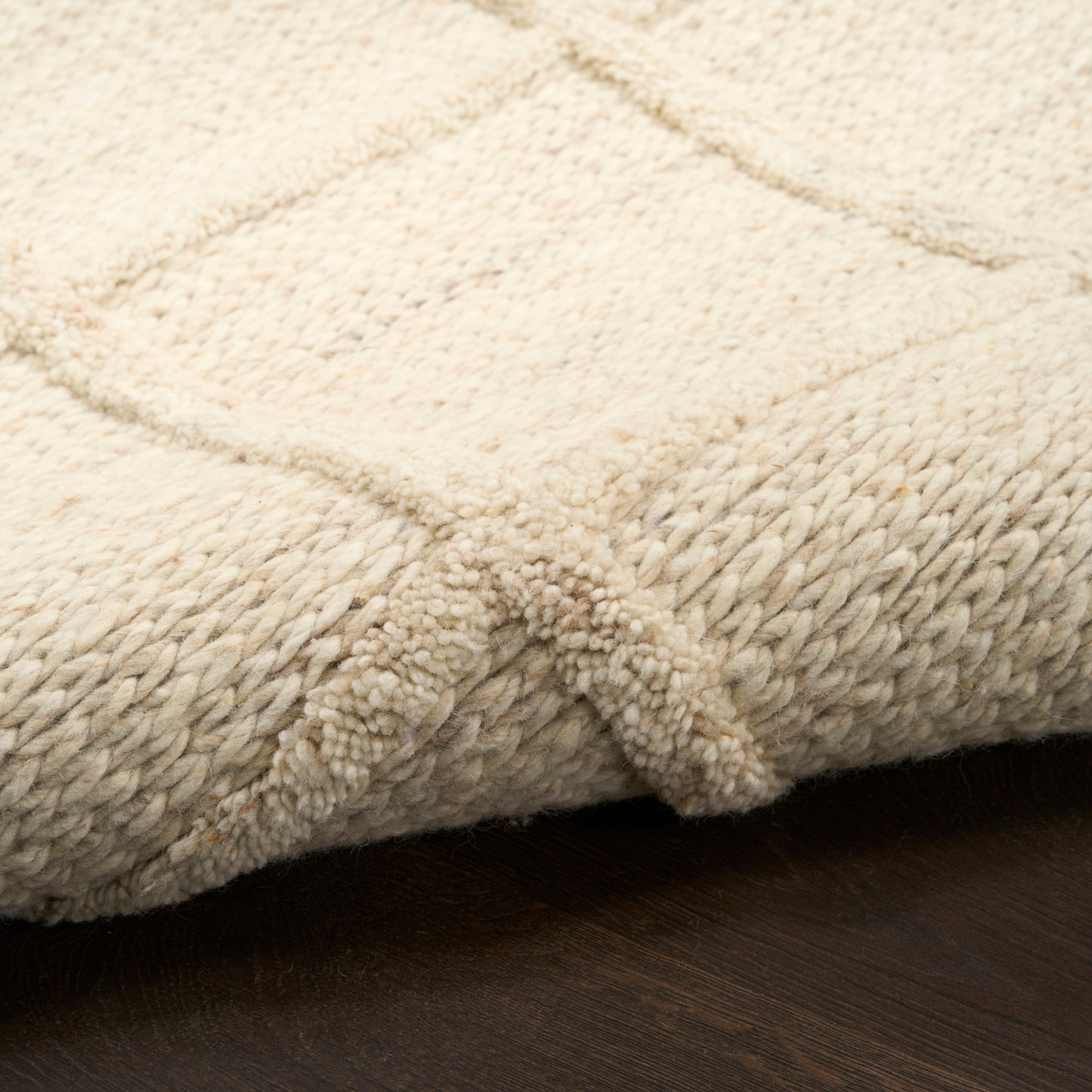 DKNY Pure Framework 8'6" x 11'6" Sand Modern Indoor Rug