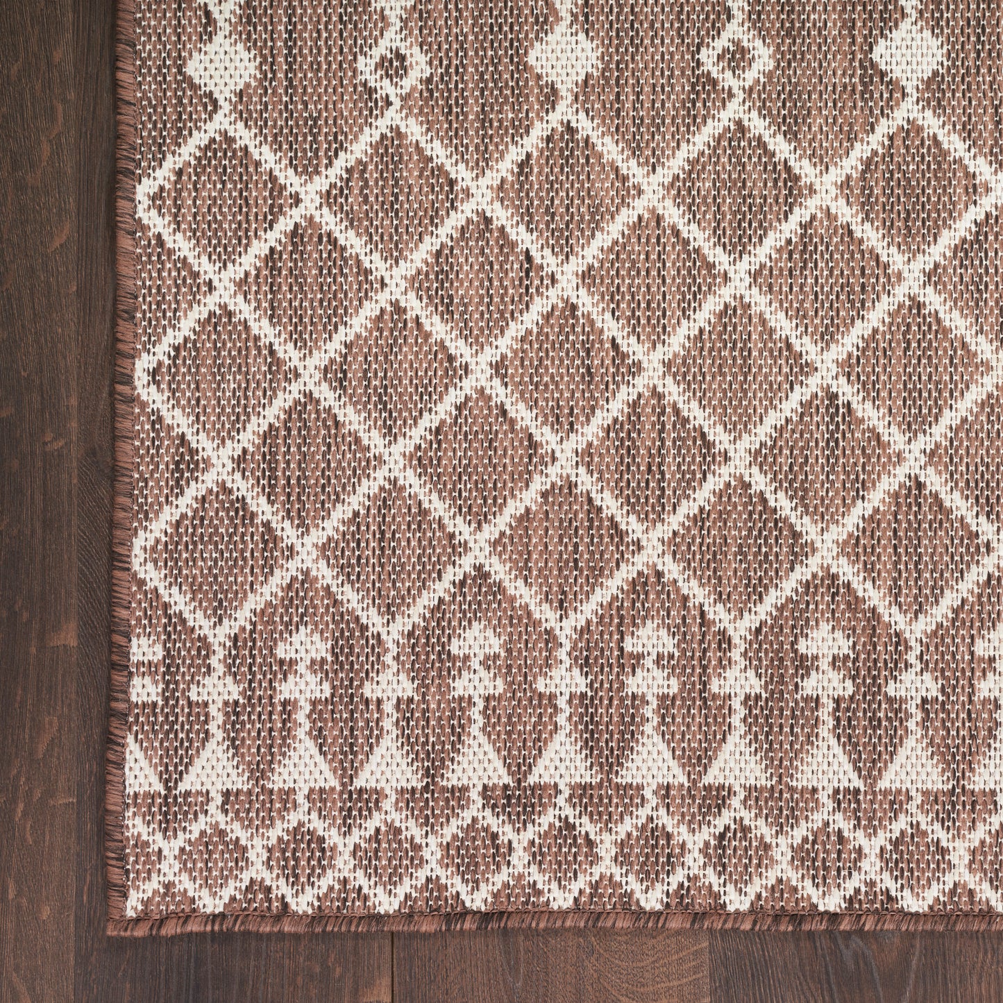 Nourison Positano 2'2" x 12' Natural Modern Rug