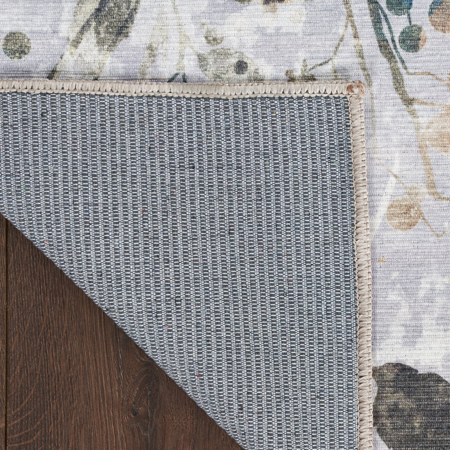 Nourison Nourison Washables 9'2" x 12' Grey Multicolor Contemporary Indoor Rug