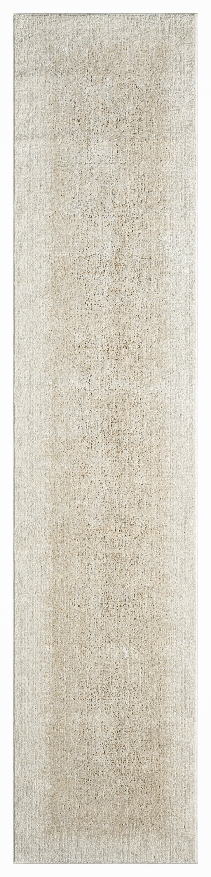 DKNY Grand Street 2'2" x 10' Ivory Beige Modern Indoor Rug