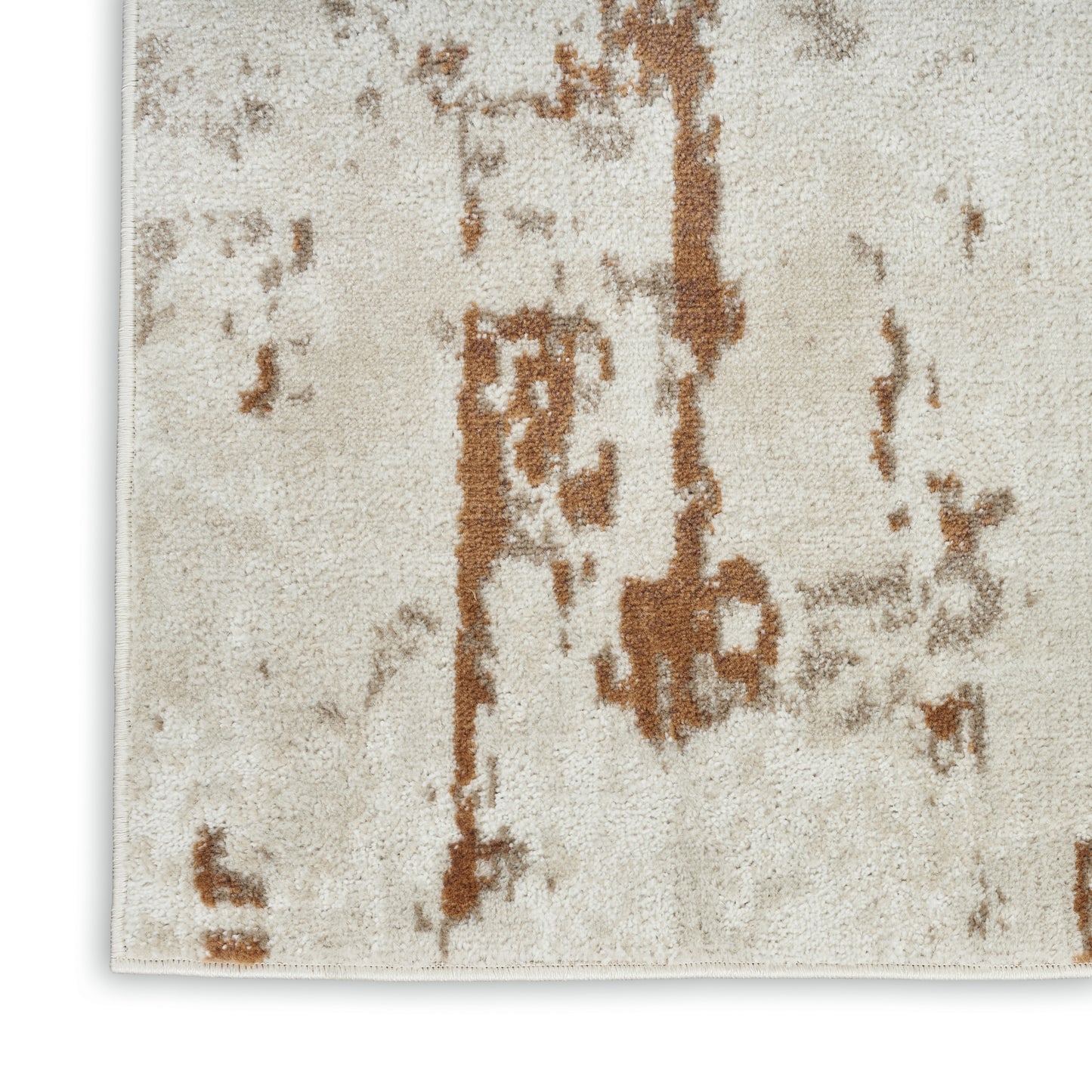 Nourison Quarry 2' x 3' Ivory Rust Modern Indoor Rug