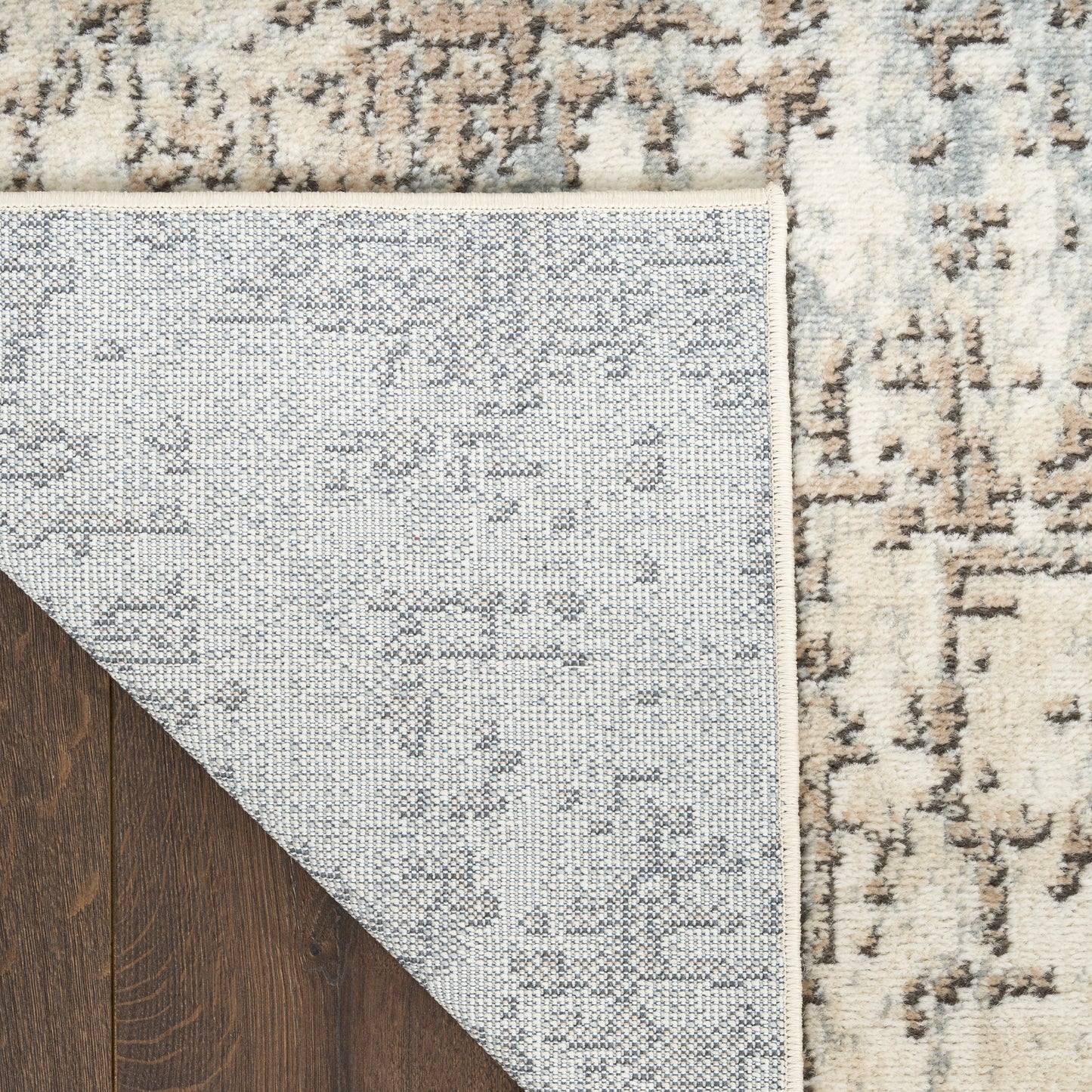 Nourison Quarry 3'9" x 5'9" Ivory Beige Modern Indoor Rug
