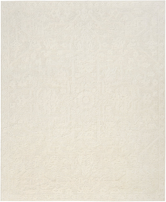 Nourison Blanco 9'9" x 13'9" Ivory Contemporary Indoor Rug