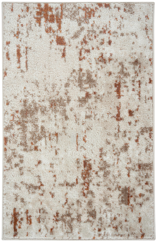 Nourison Quarry 2' x 3' Ivory Rust Modern Indoor Rug