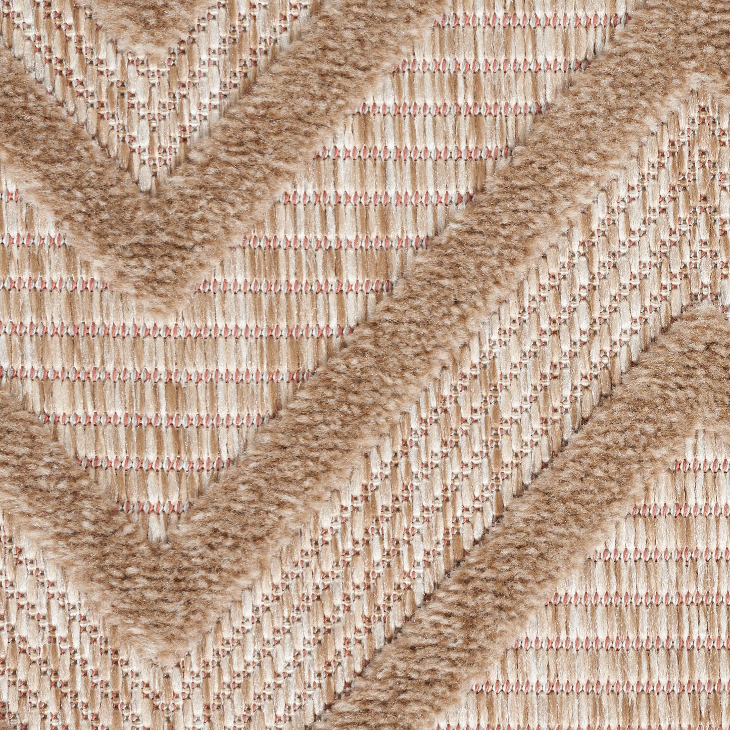 Nourison Versatile 9' x 12' Natural Beige Modern Rug