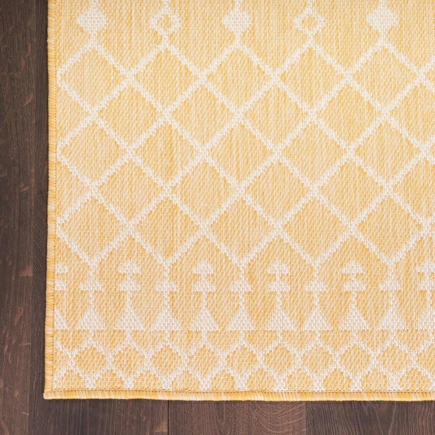 Nourison Positano 10' x 14' Yellow Modern Rug