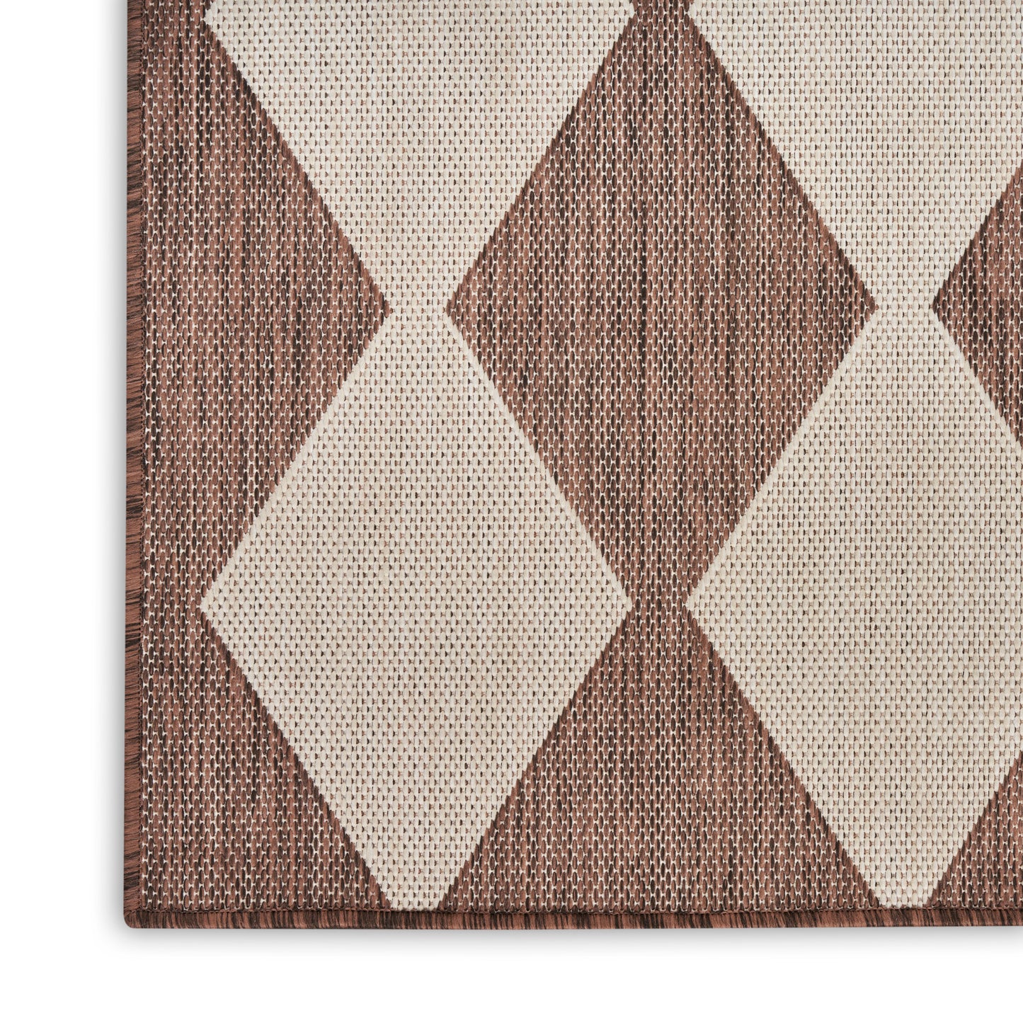 Nourison Positano 2' x 6' Natural Modern Rug