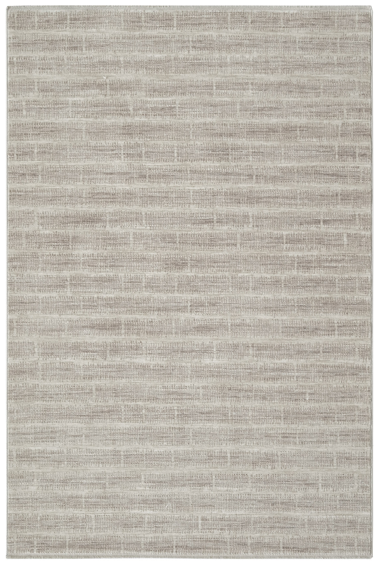 Calvin Klein CK079 Notes 3'11" x 5'11" Ivory Grey Modern Indoor Rug