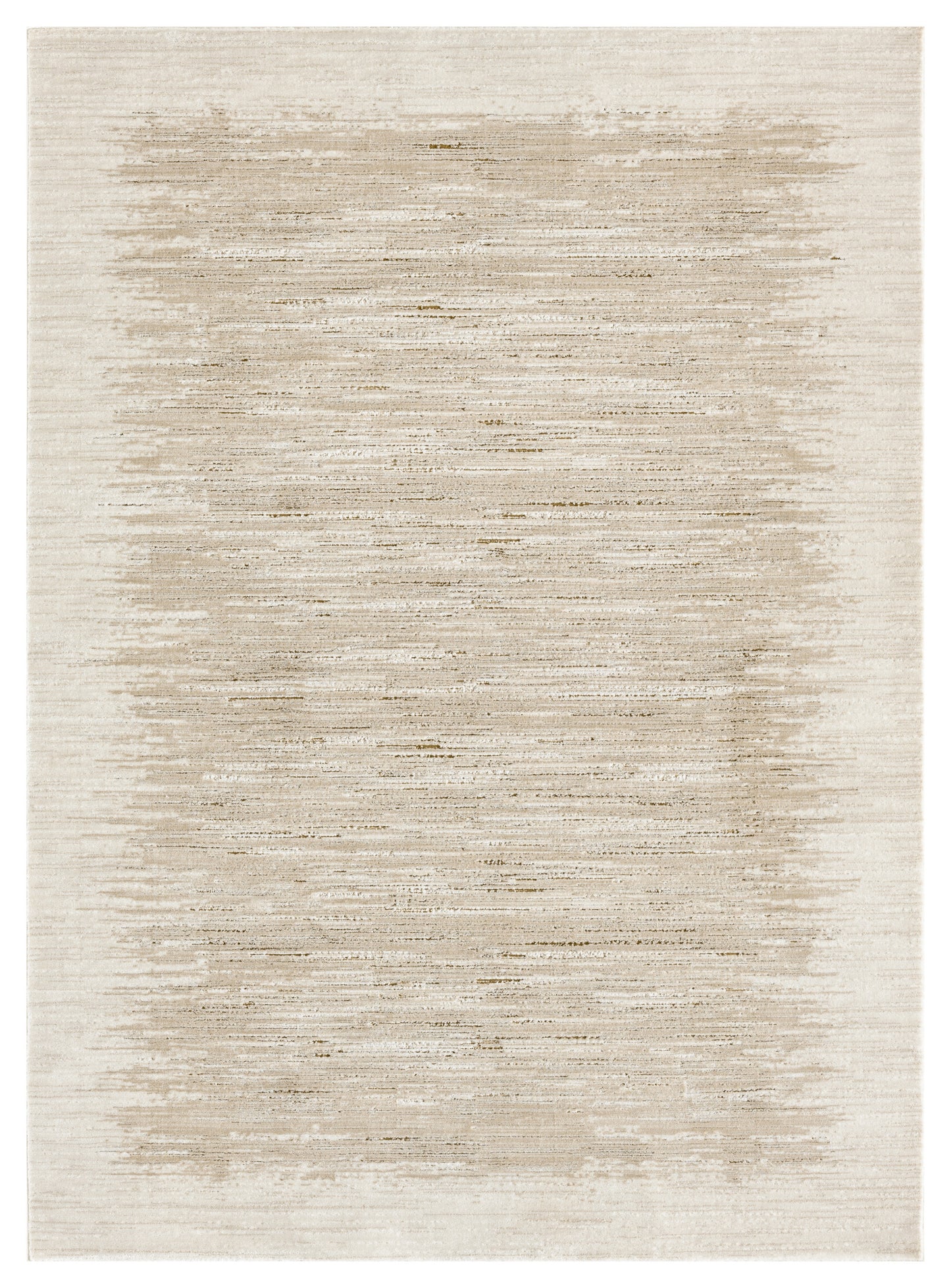 DKNY Grand Street 3'11" x 5'11" Ivory Taupe Modern Indoor Rug