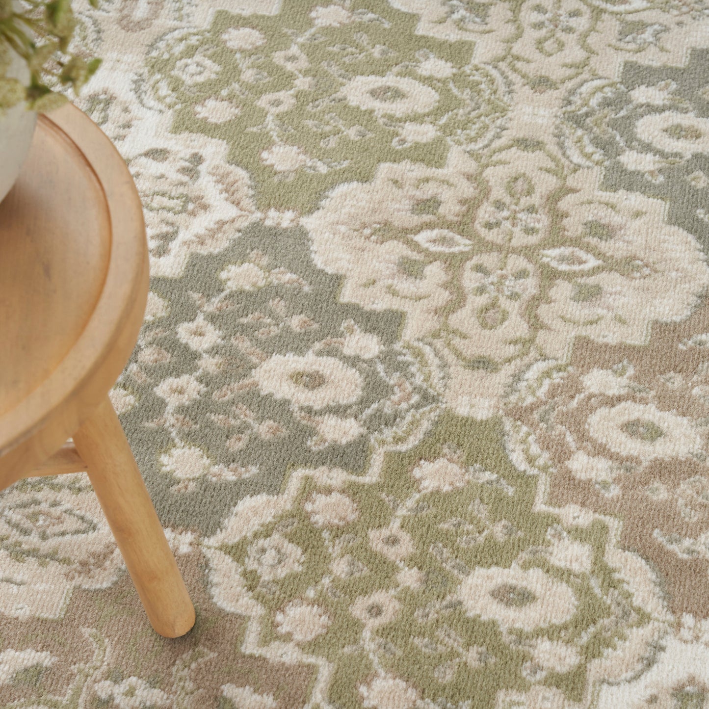 Nourison Grafix 10' x 14' Green Vintage Indoor Rug