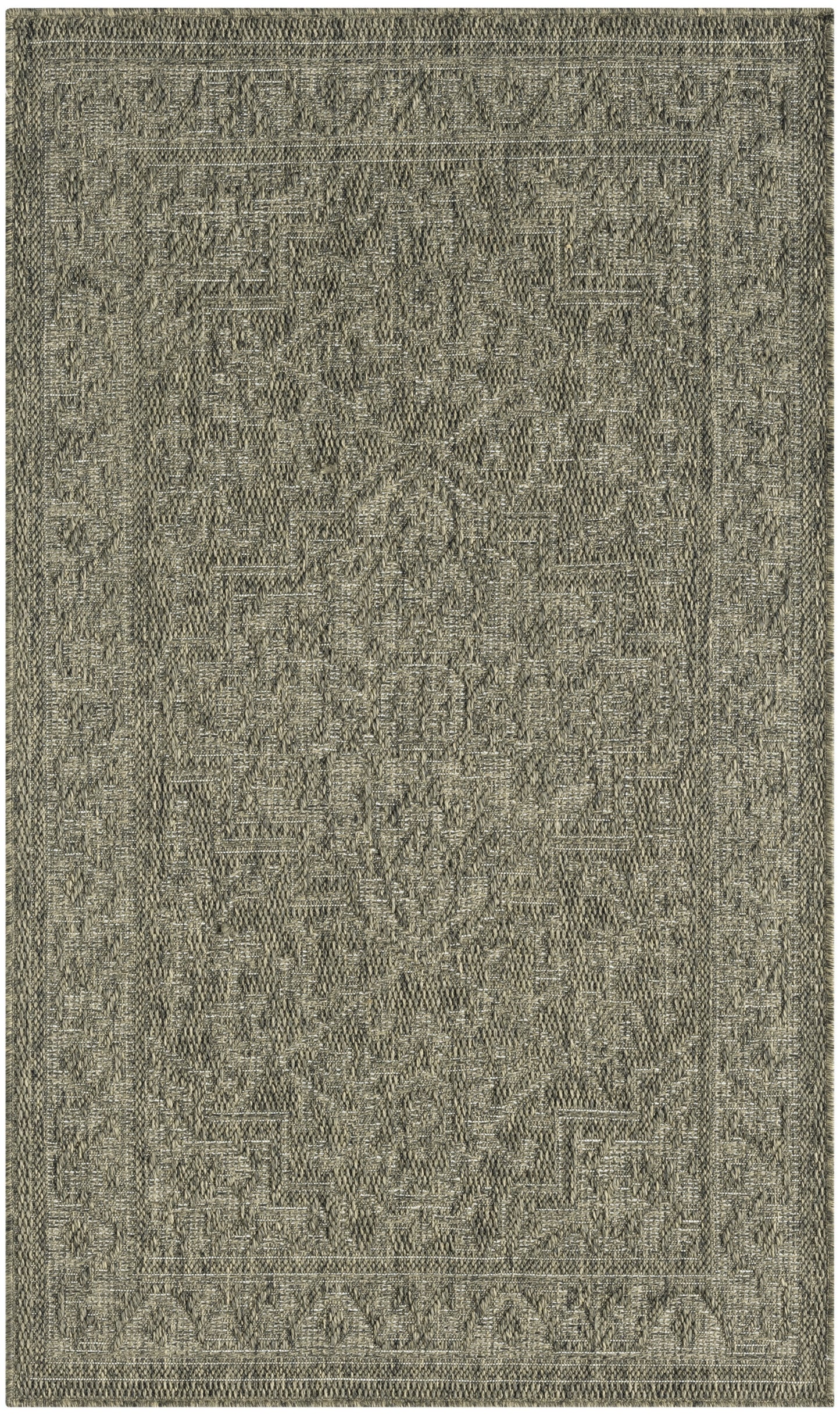 Nourison Tulum 2' x 3' Olive Outdoor Rug