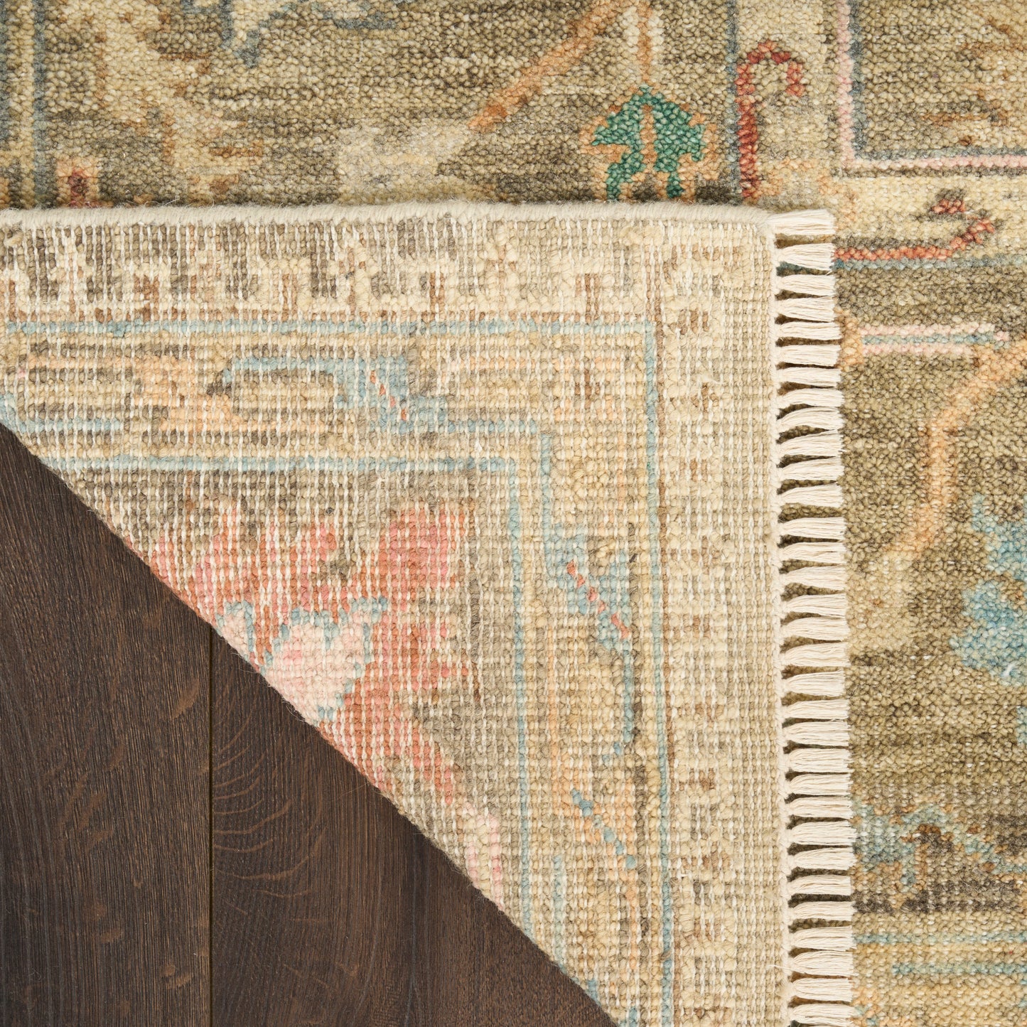 Nourison Heritage Vine 9' x 12' Charcoal Vintage Indoor Rug