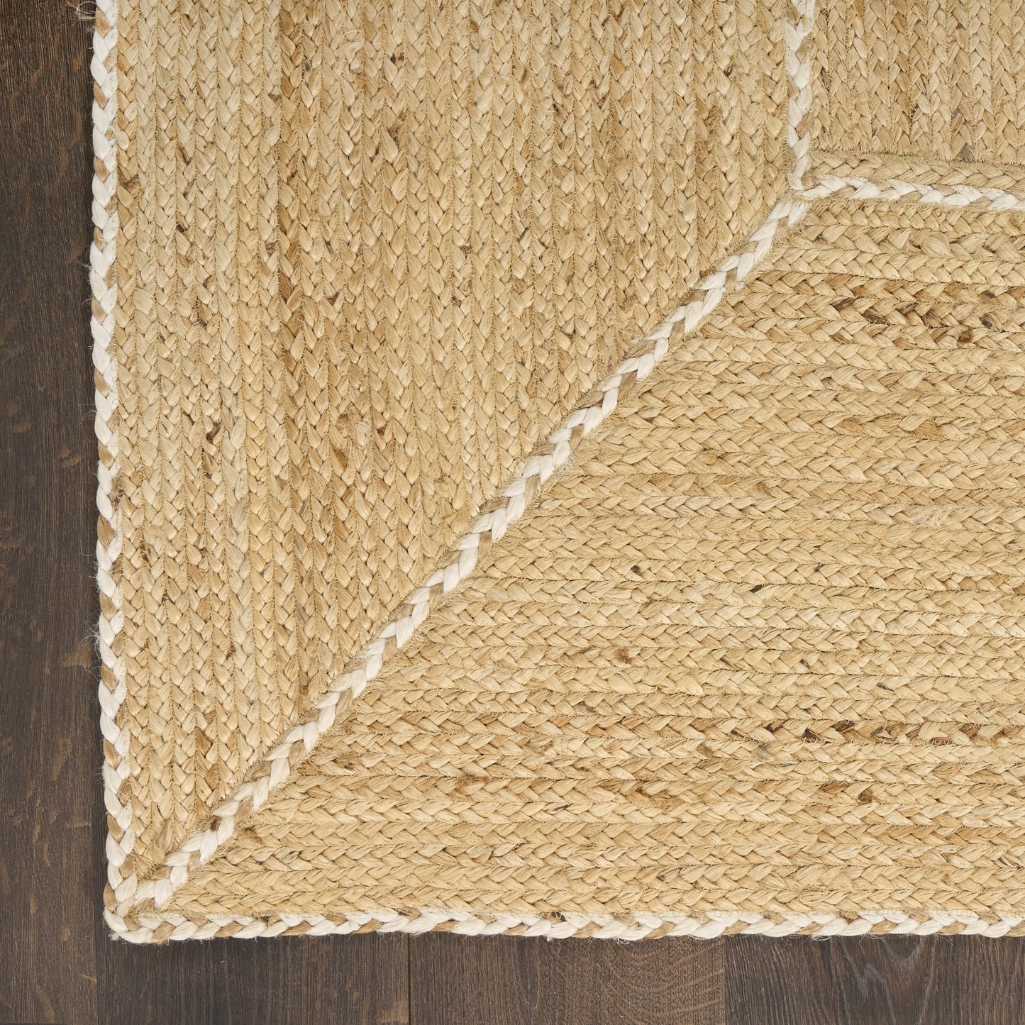 Nourison Terrazzo Jute 3' x 5' Natural Farmhouse Indoor Rug