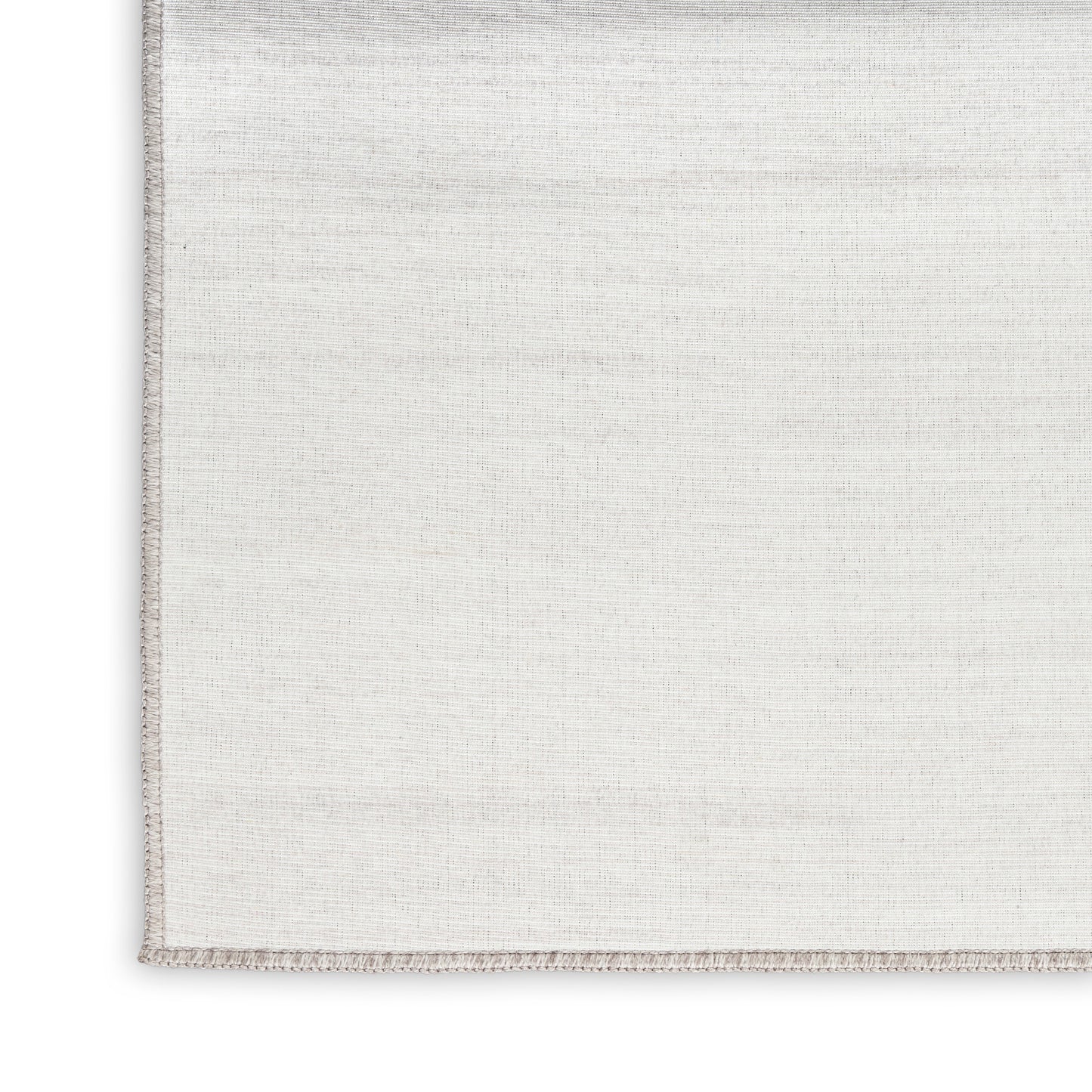 Nourison Washable Essentials 9'2" x 12' Ivory Grey Modern Indoor Rug