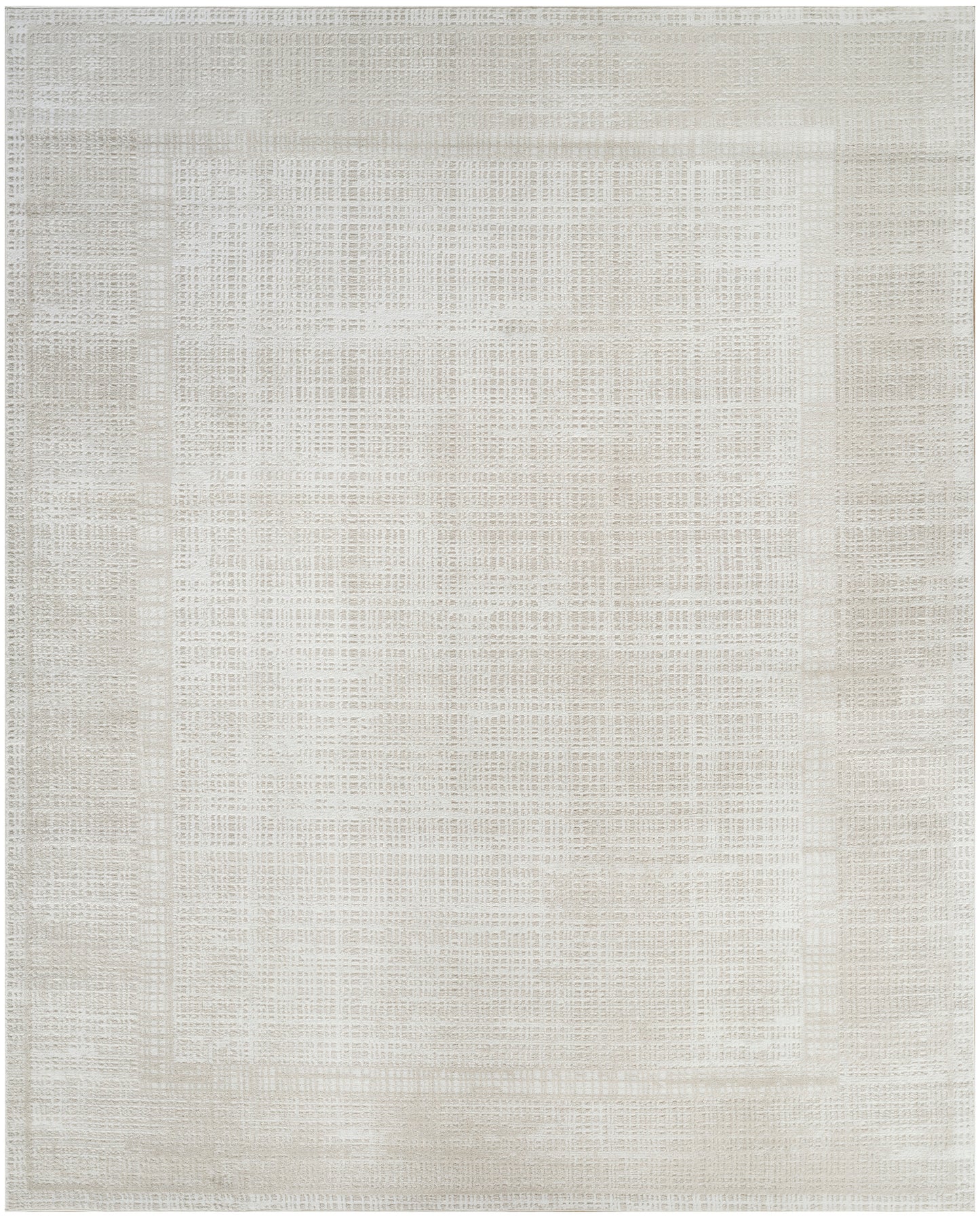 Nourison Dekor 7'10" x 9'10" Beige Modern Indoor Rug