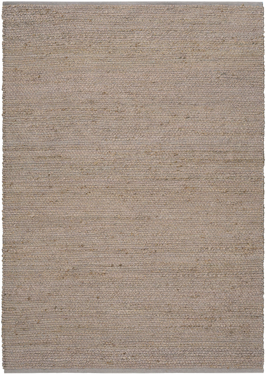 Nourison Natural Jute 10' x 14' Grey Farmhouse Indoor Rug
