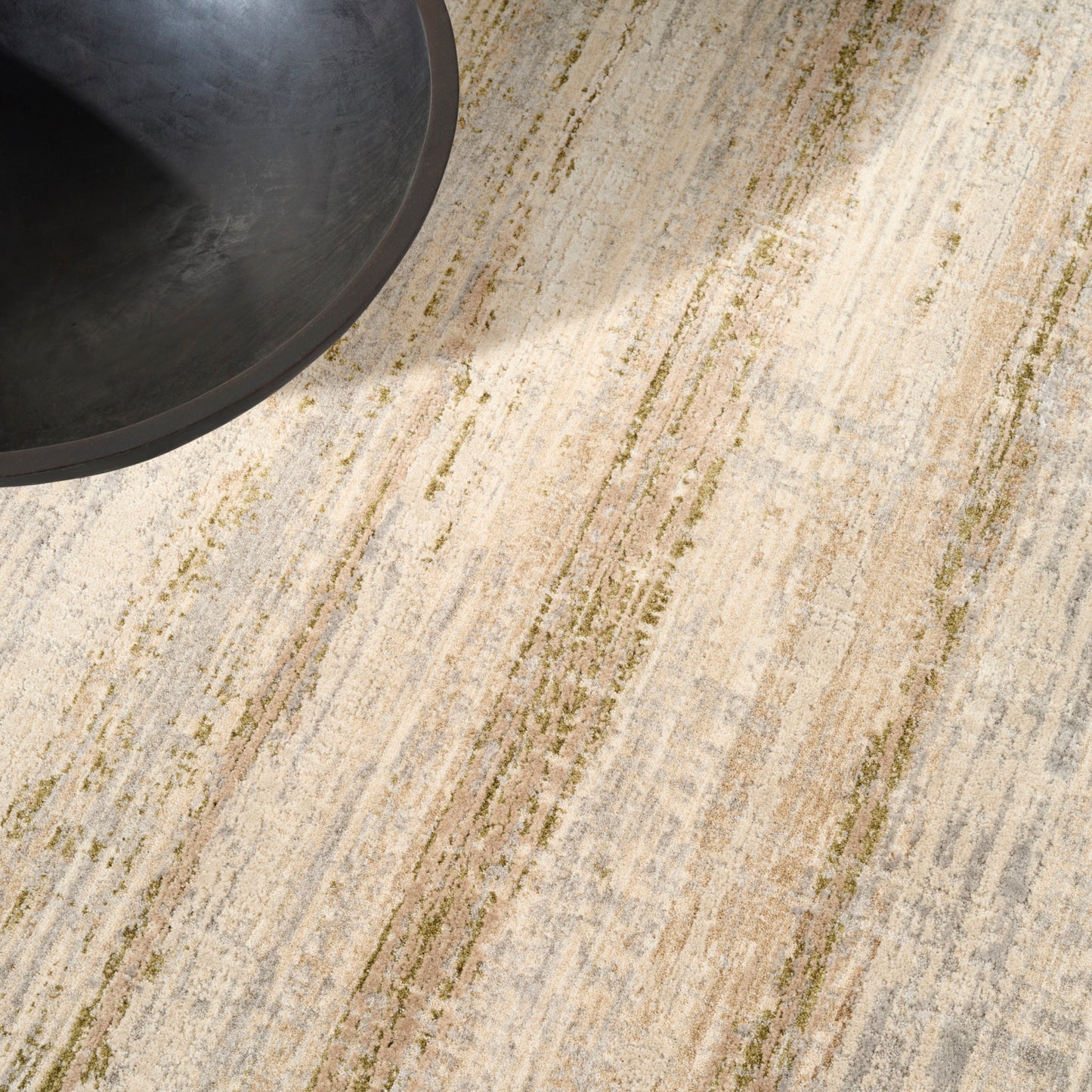 Calvin Klein CK089 Drift 7'10" x 10'2" Sand Modern Indoor Rug