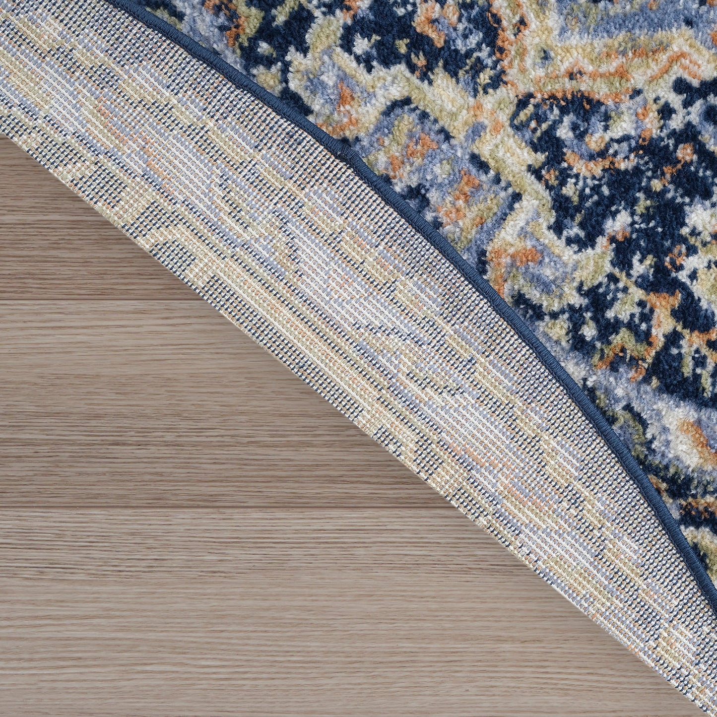 Nourison Nourison Essentials Persian 6' x Round Navy Vintage Rug