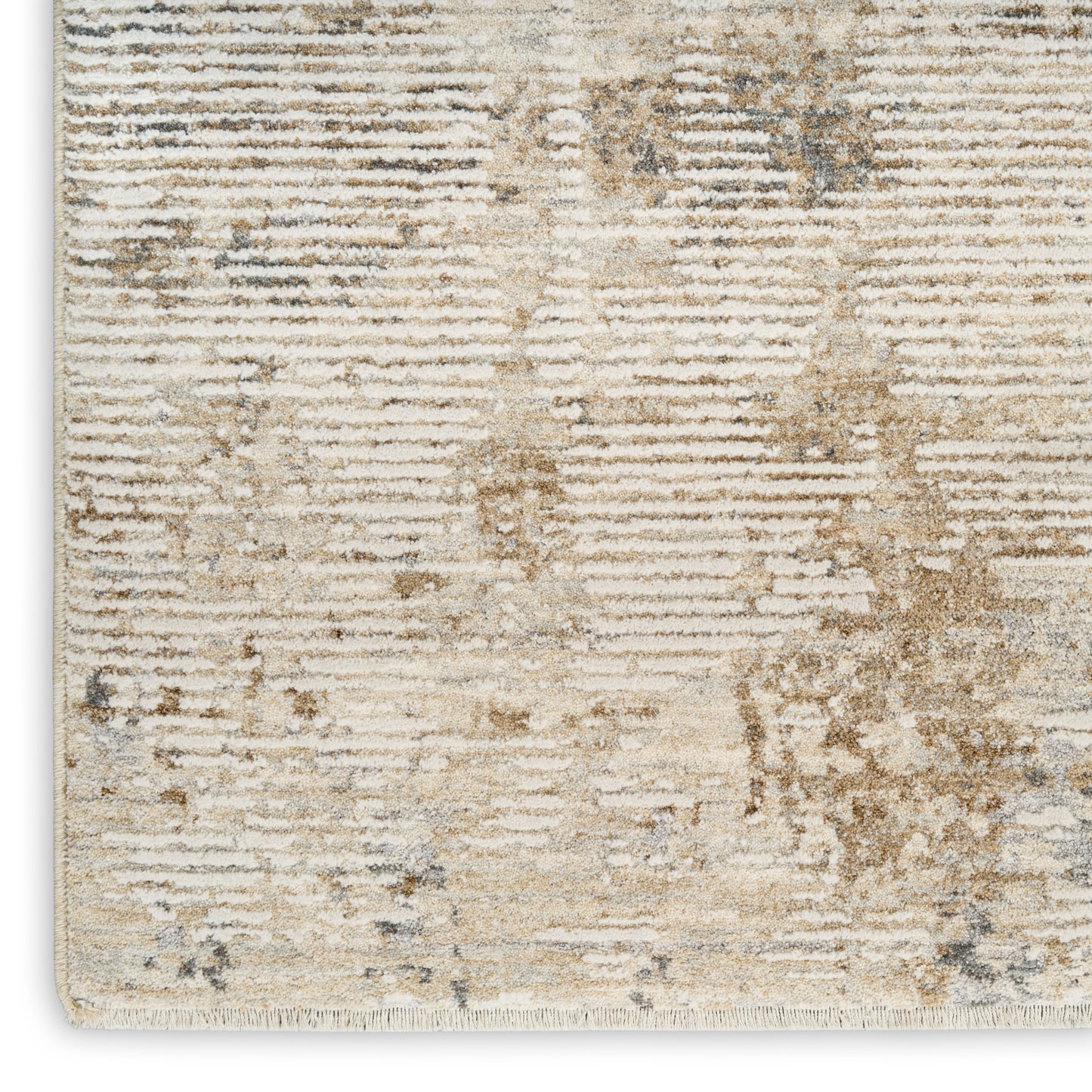 Calvin Klein CK078 Summit 5'3" x 7'9" Natural Grey Modern Indoor Rug