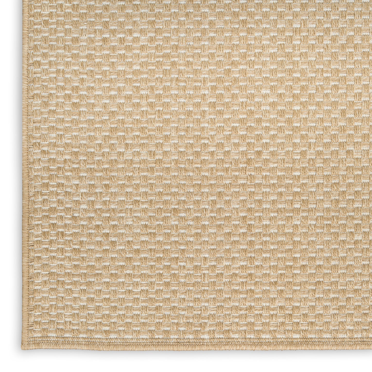 Nourison Tulum 6' x 9' Taupe Outdoor Rug