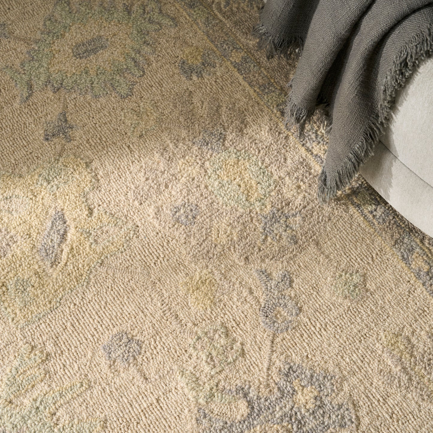 Nourison Maison 5'9" x 8'9" Ivory Taupe Vintage Indoor Rug