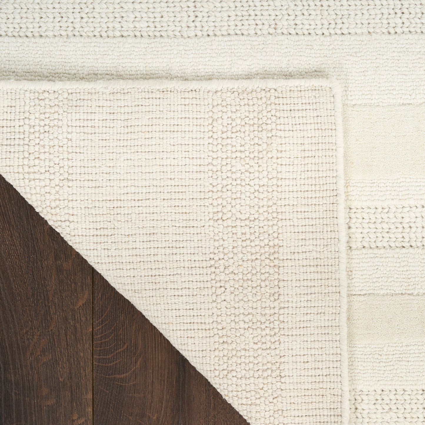 DKNY Pure Multi Weave 2' x 3' Ivory Contemporary Indoor Rug