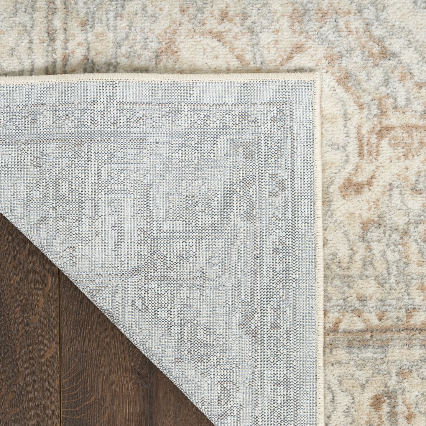 Nourison Quarry 5'3" x 7'3" Beige Vintage Indoor Rug