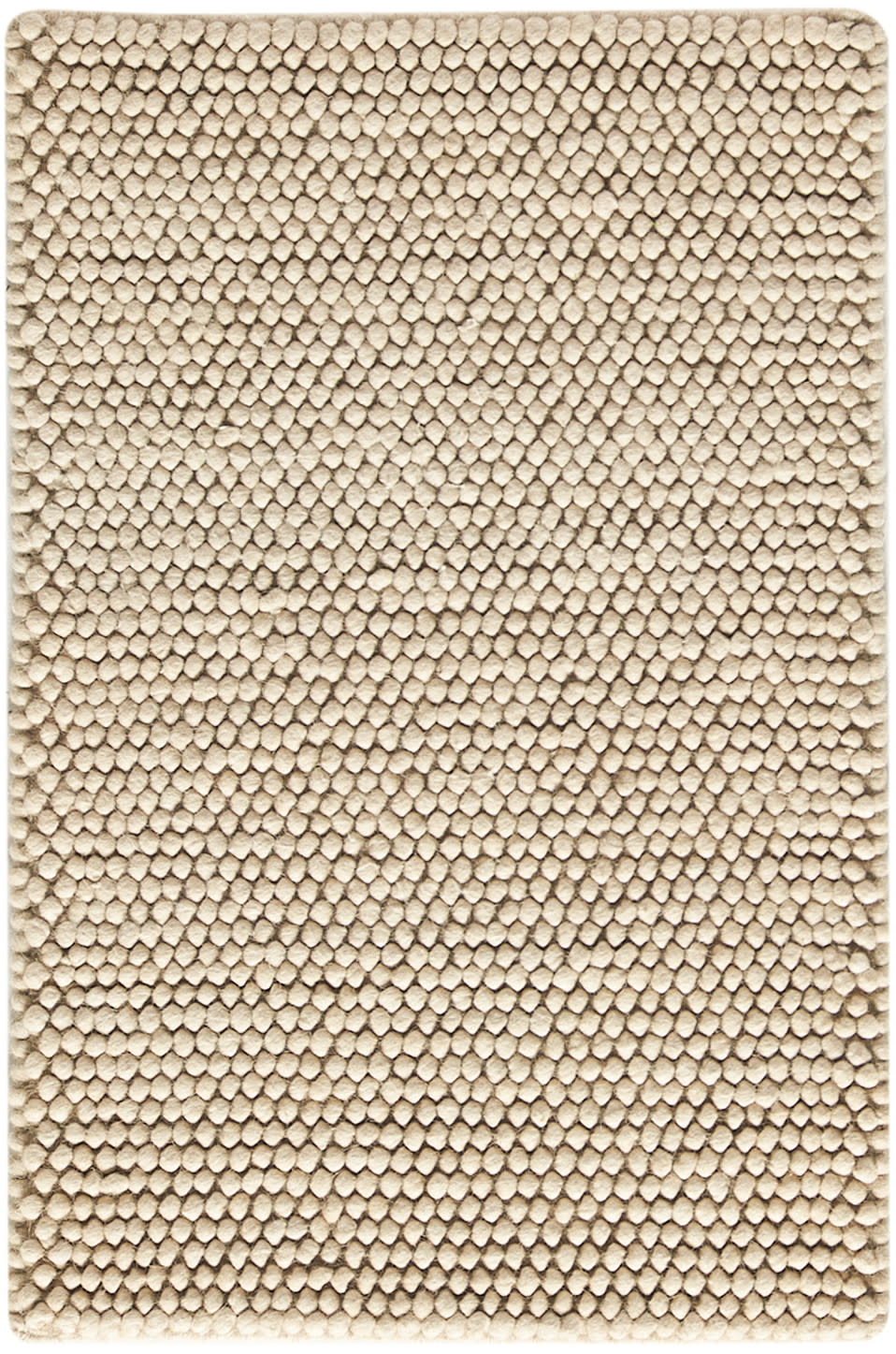 DKNY Pure Knots 2' x 3' Beige Modern Indoor Rug