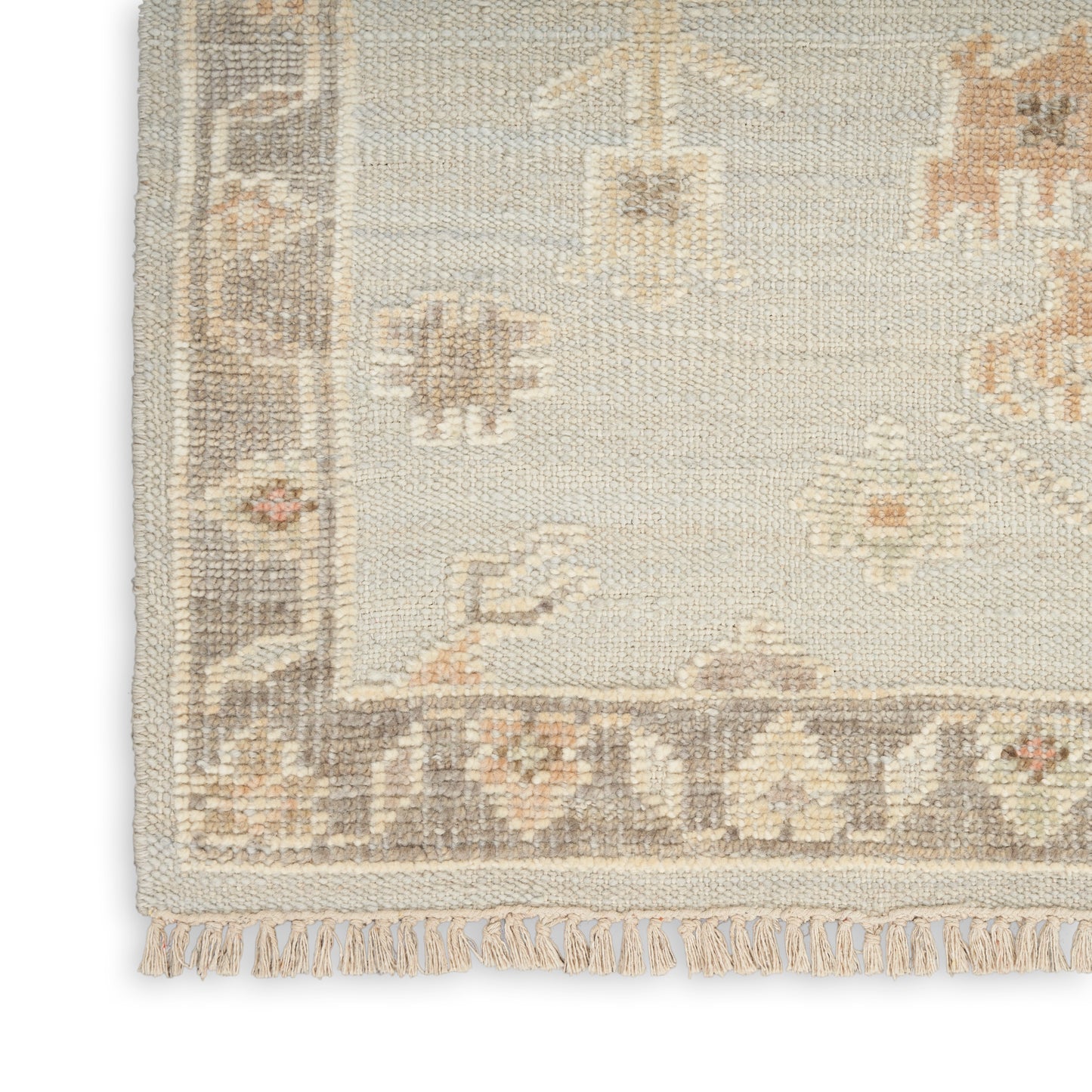 Nourison Whispers 10' x 14' Light Blue Vintage Indoor Rug