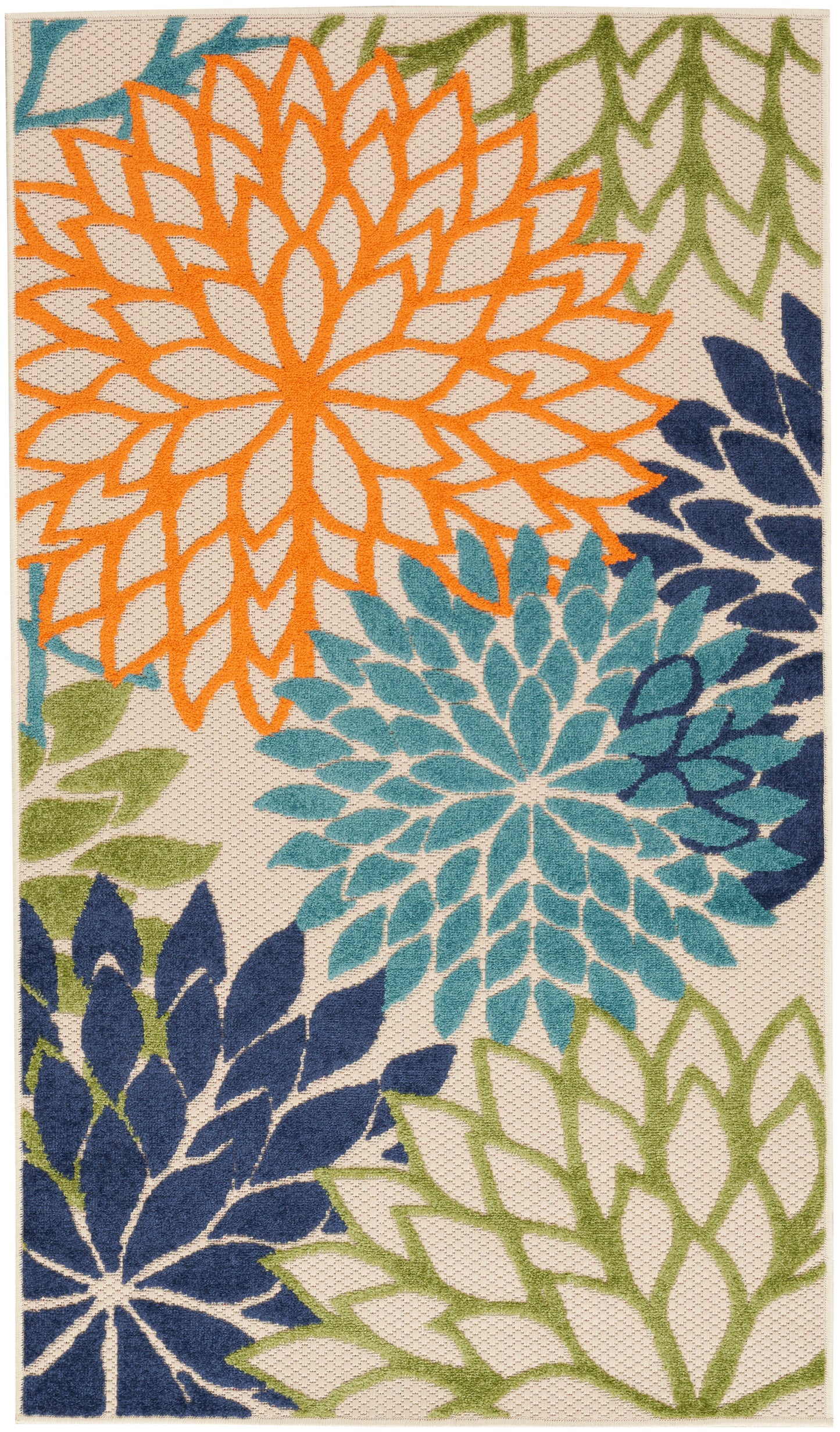 Nourison Aloha 2' x 3' Multicolor Tropical Rug