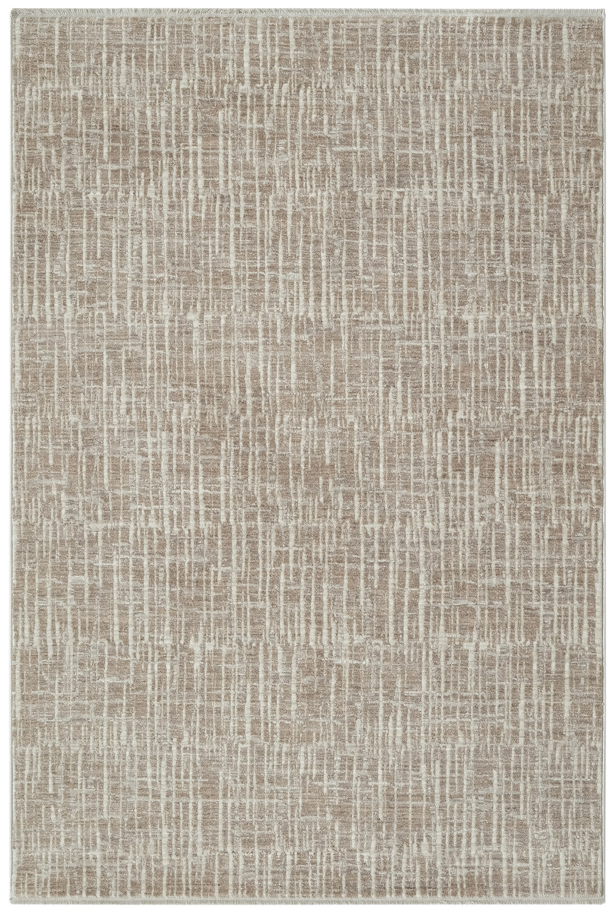 Calvin Klein CK079 Notes 3'11" x 5'11" Ivory Grey Modern Indoor Rug