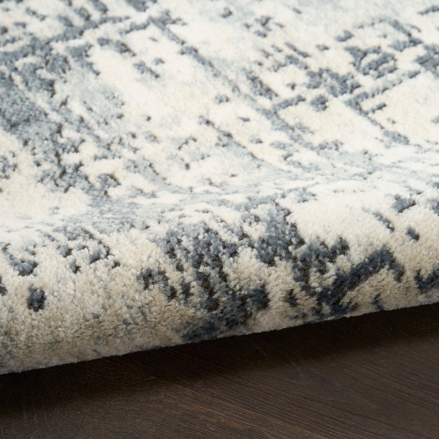 Nourison Quarry 6' x 9' Ivory Grey Modern Indoor Rug