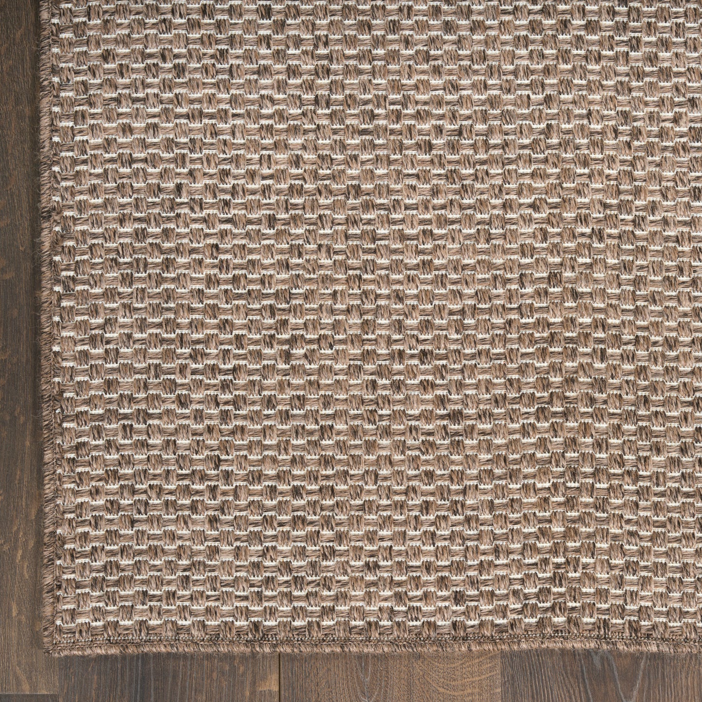Nourison Tulum 3' x 5' Brown Outdoor Rug