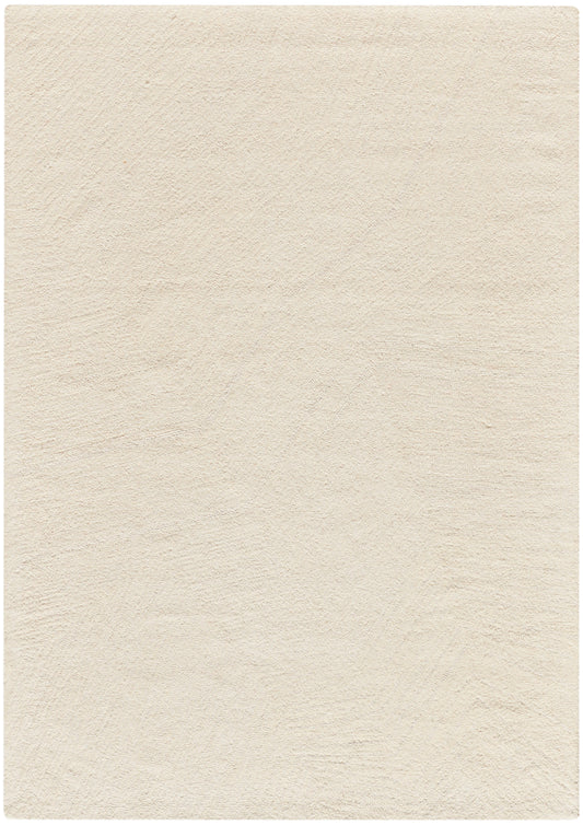 DKNY Pure Angles 3'9" x 5'9" Ivory Modern Indoor Rug