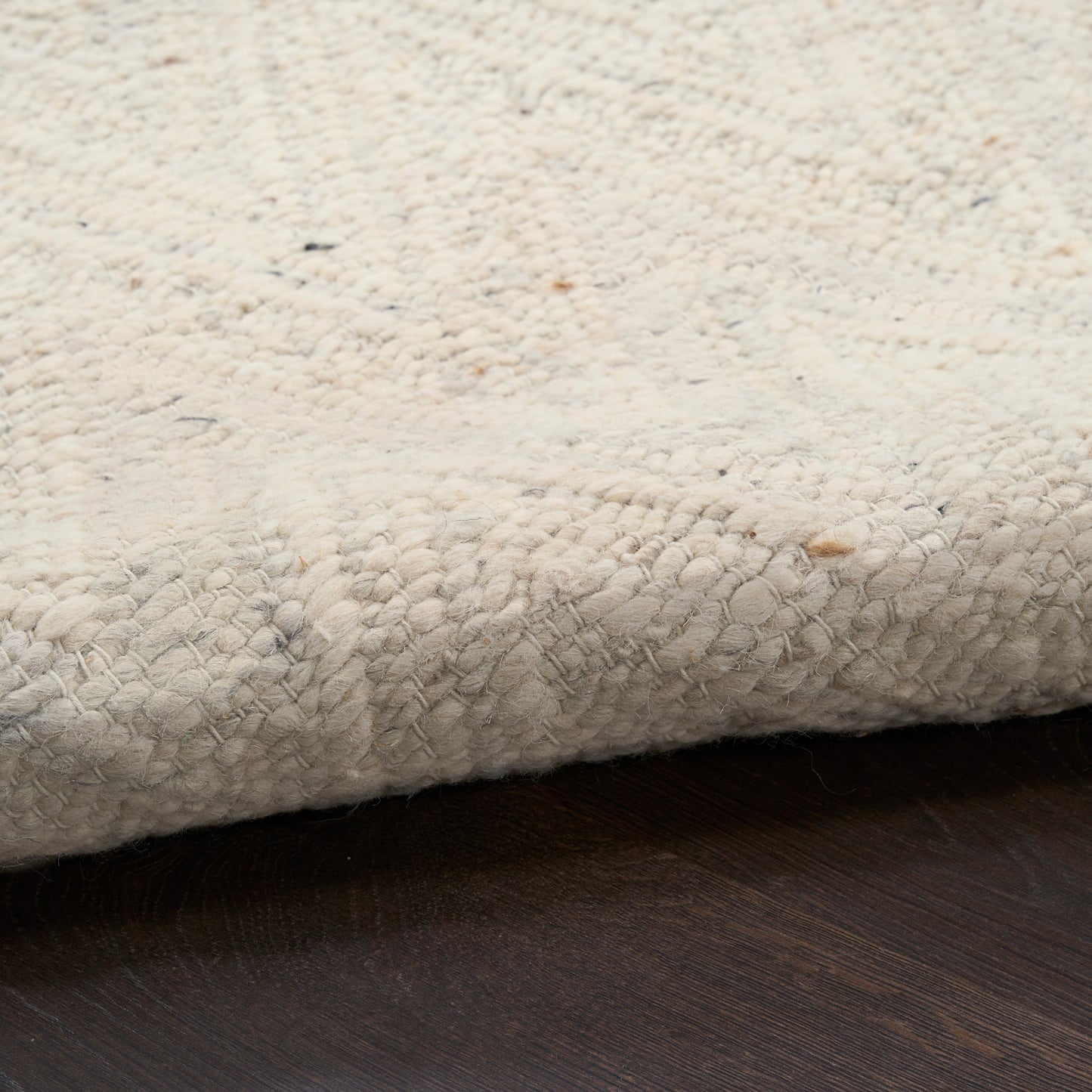 DKNY Pure Purl 9'9" x 13'9" Ivory Modern Indoor Rug
