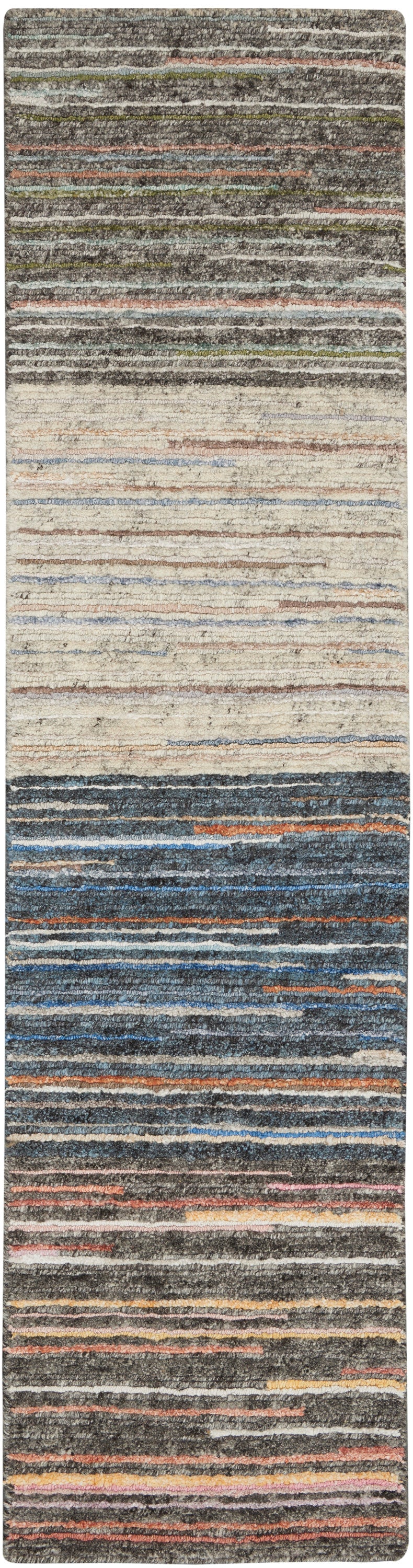 Nourison Plateau 1'6" x 6' Blanket Modern Indoor Rug