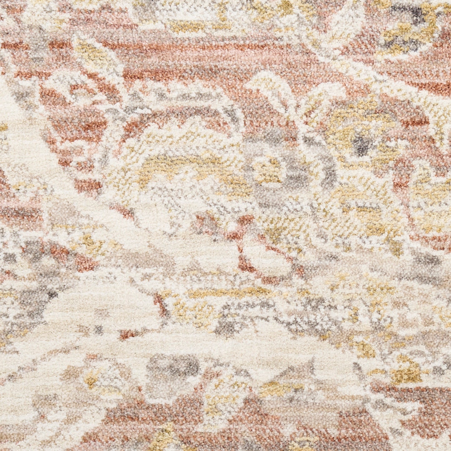 Nourison Antique Fusion 5'3" x 7'10" Brick Vintage Indoor Rug