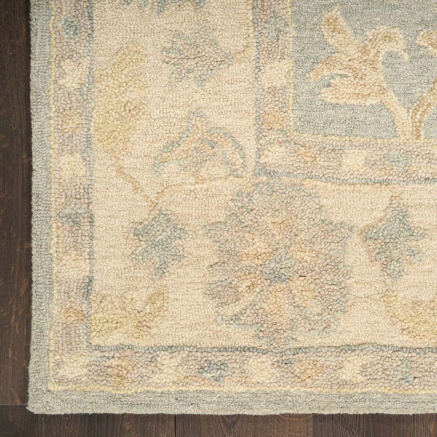 Nourison Maison 5'9" x 8'9" Blue Ivory Vintage Indoor Rug