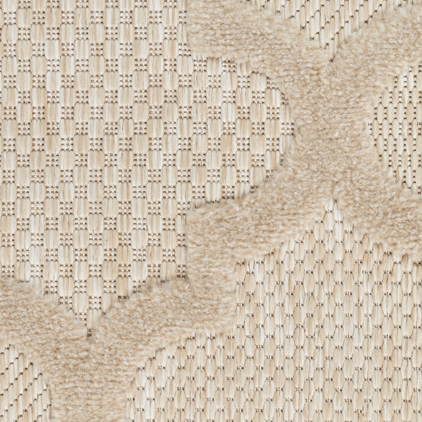Nourison Easy Care 10' x 14' Cream Modern Rug