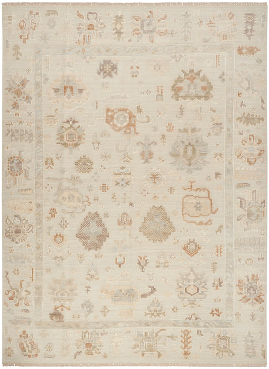 Nourison Whispers 8' x 10' Cream Vintage Indoor Rug