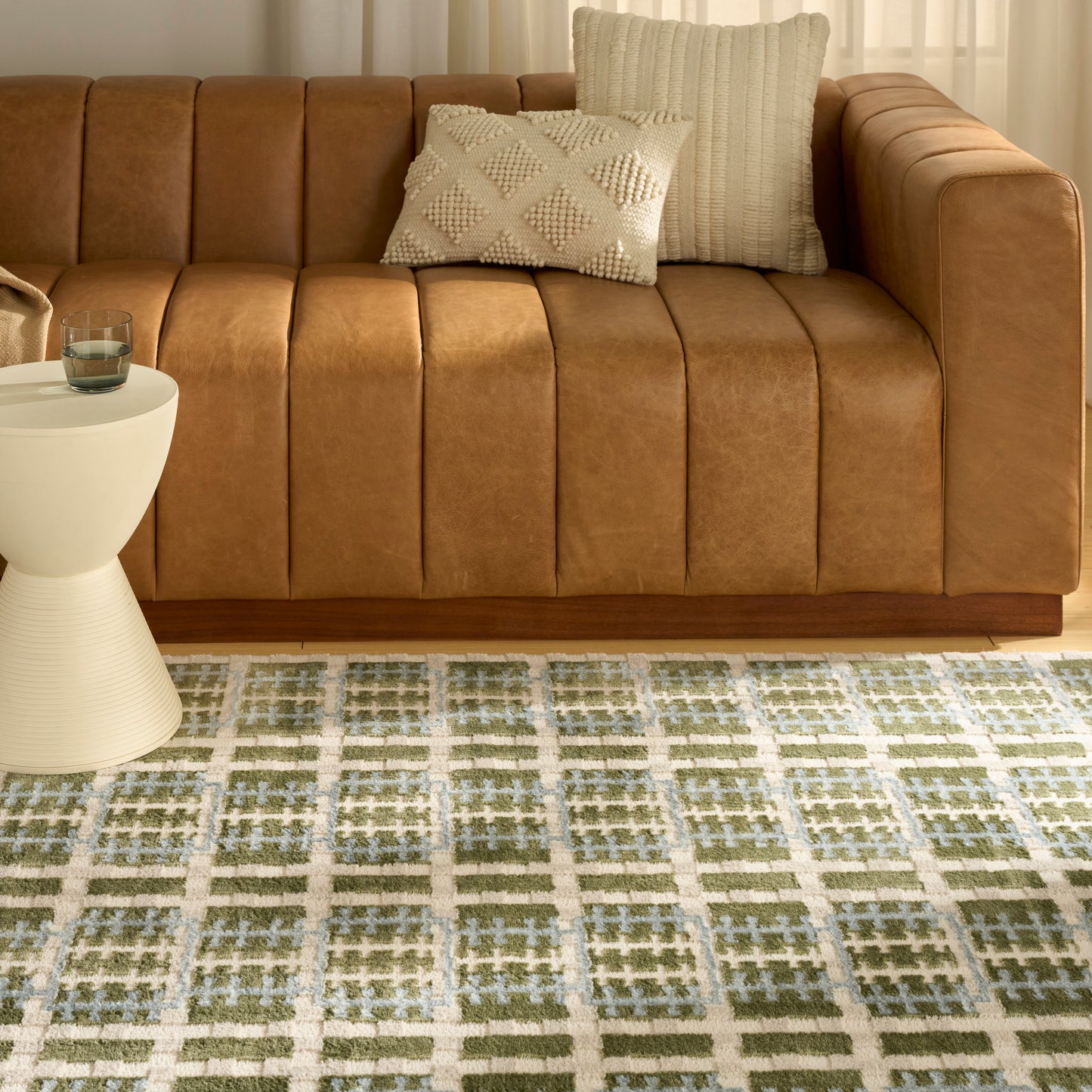 Nourison Nordic 8' x 10' Blue Green Modern Indoor Rug