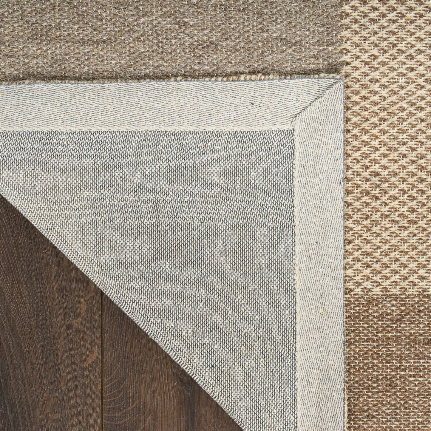 Nourison Copenhagen 5' x 7' Ivory Mocha Mid-Century Modern Indoor Rug
