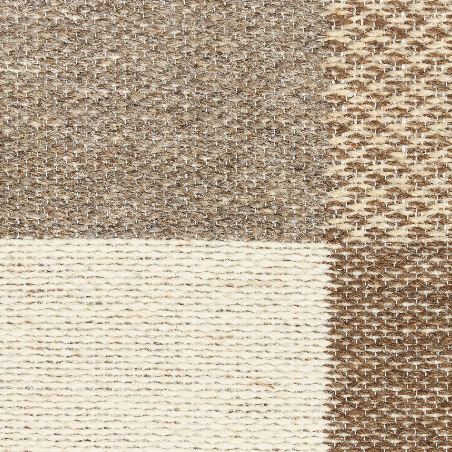 Nourison Copenhagen 5' x 7' Ivory Mocha Mid-Century Modern Indoor Rug