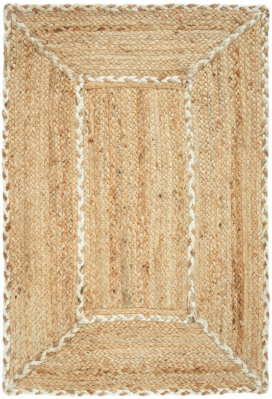 Nourison Terrazzo Jute 2' x 3' Natural Farmhouse Indoor Rug