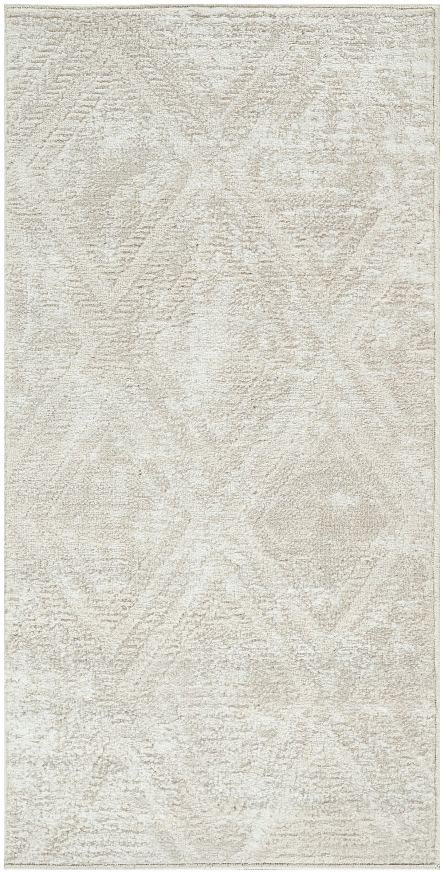 Nourison Dekor 2' x 4' Beige Modern Indoor Rug