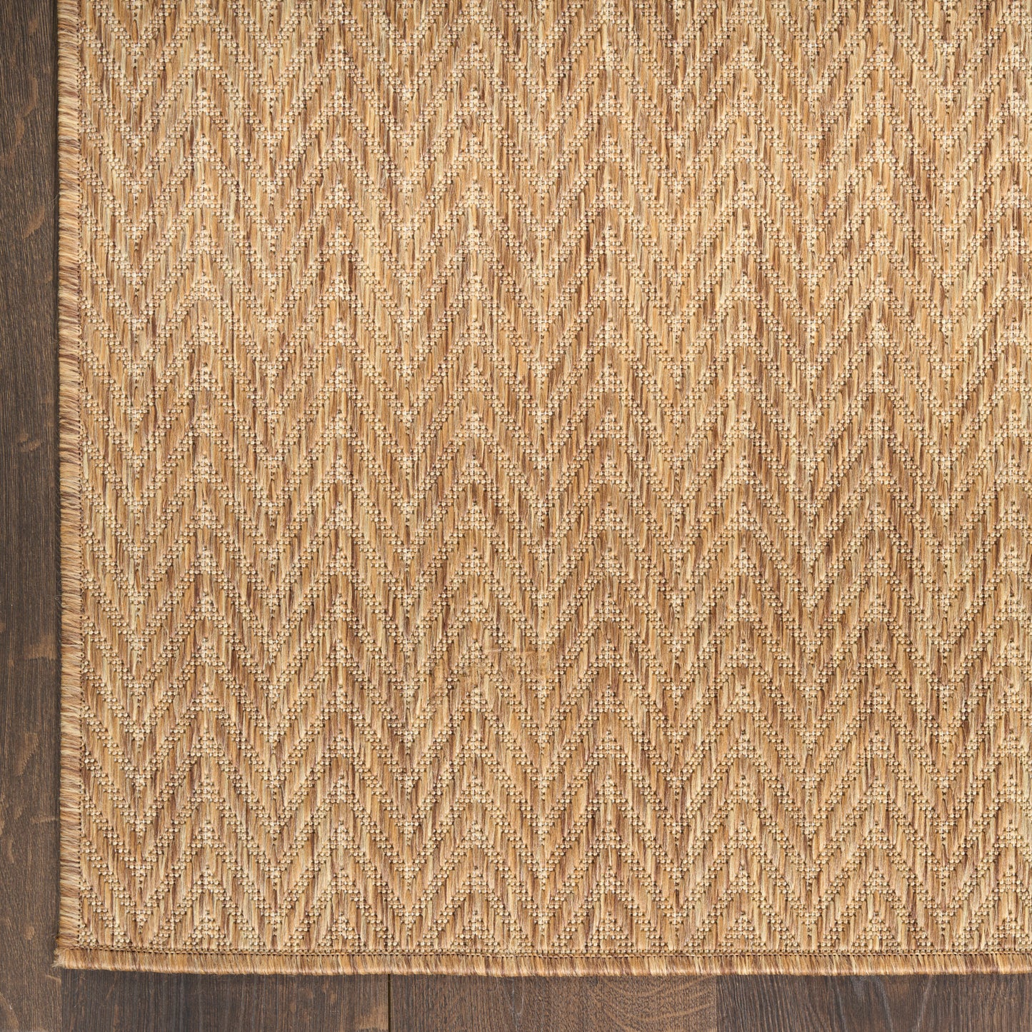 Nourison Horizon Indoor/Outdoor 6' x 9' Natural Modern Rug