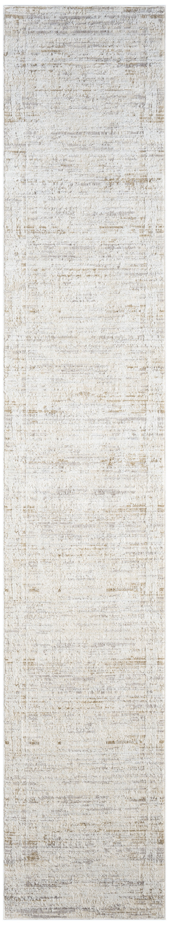Calvin Klein CK078 Summit 2'2" x 12' Natural Ivory Modern Indoor Rug