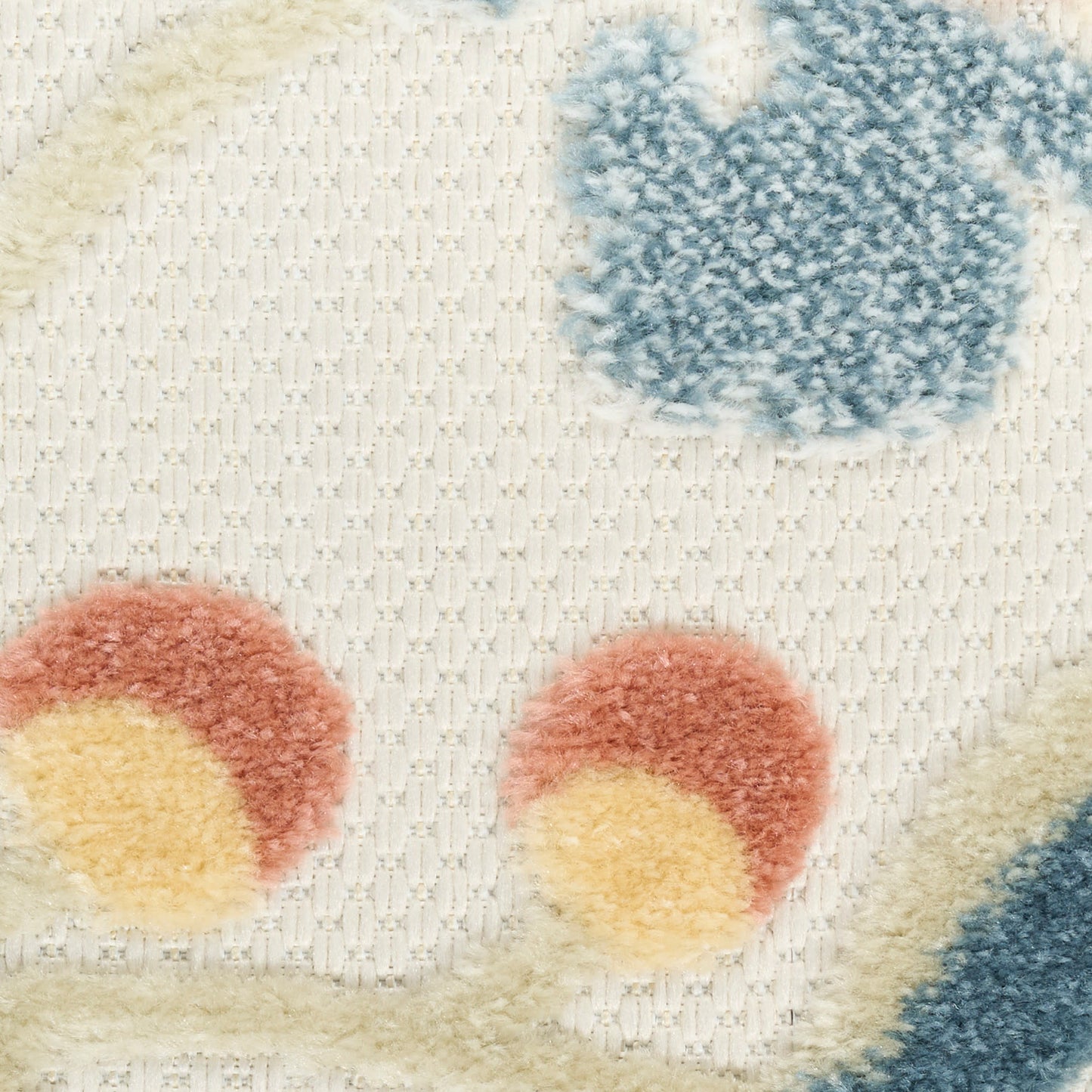 Nourison Aloha 3'6" x 5'6" Grey Multicolor Farmhouse Rug