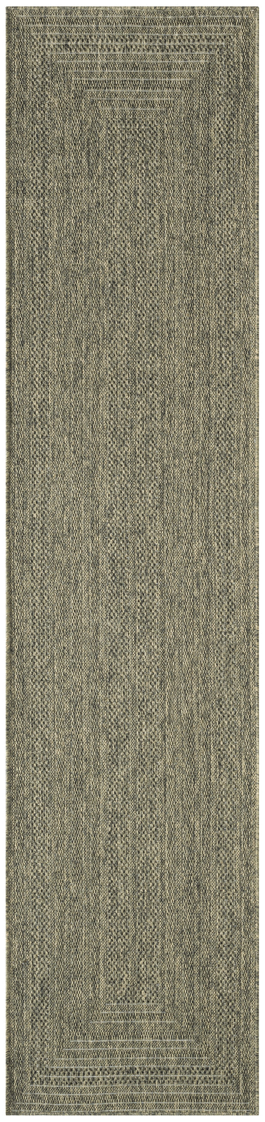 Nourison Tulum 2' x 6' Olive Outdoor Rug